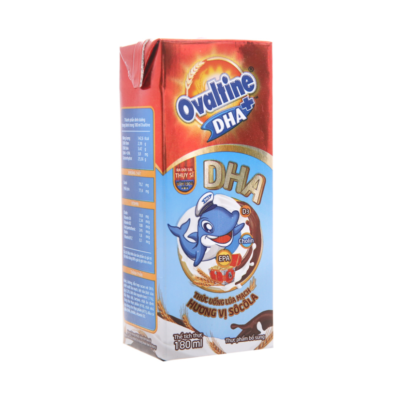 Ovaltine Instant Chocolate Milk DHA 180ml x 4 Boxes x 12 Blocks