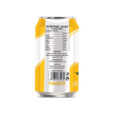 Yolo Mango Fruit Juice 330ml x 24 Cans