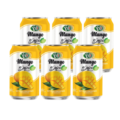 Yolo Mango Fruit Juice 330ml x 24 Cans
