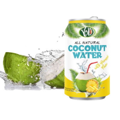 Yolo Coconut Water with Pineapple Juice 330ml x 24 Cans