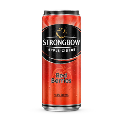 Strongbow Apple Ciders Red Berries 330ml x 24 Cans