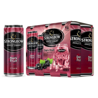 Strongbow Apple Ciders Dark Fruit 330ml x 24 Cans