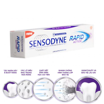 Sensodyne Repaid Action 100g x 12 Tubes