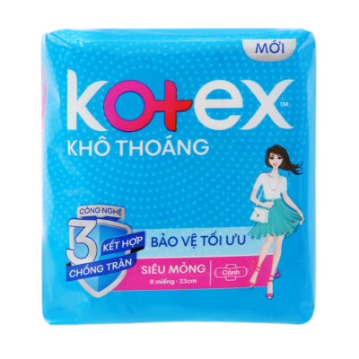 Kotex Style Ultra Thin Wings 8pcs x 48 Packs