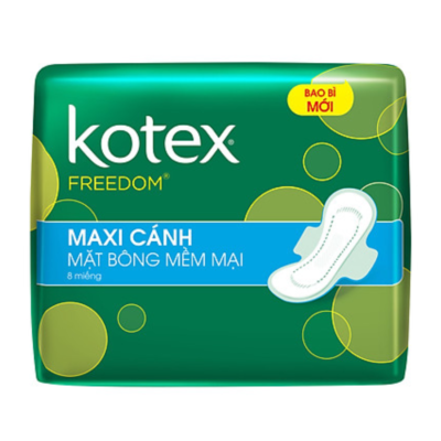 Kotex Freedom Maxi Wings 8pcs x 48 Packs