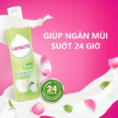 Lactacyd Intimate Feminine Hygiene Odor Fresh 250ml x 24 Bottles