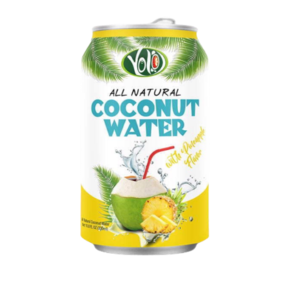 Yolo Coconut Water with Pineapple Juice 330ml x 24 Cans