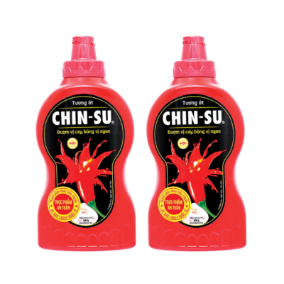Chinsu Hot Chilli Sauce 500G x 12 Bottles