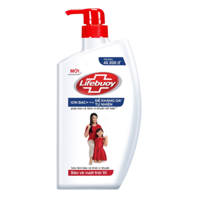 Lifebuoy Total Protection 10 Shower Cream 850g x 12 Bags