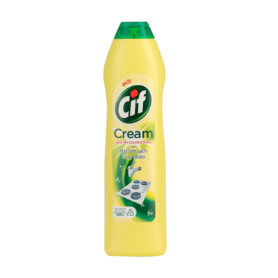 Cif Versatile Cream Cleaner Bleach Lemon 690ml x 16 Bottles