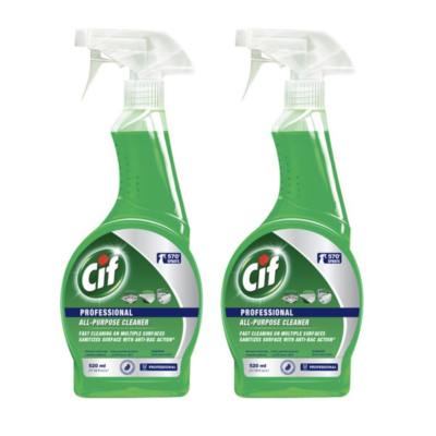 Cif Cleaner Spray Versatile 520ml x 12 Bottles