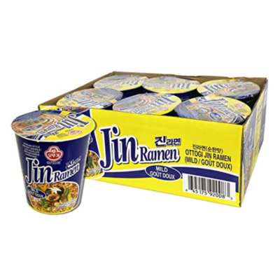 Ottogi Jin Ramen Mild Cup 65g (1)