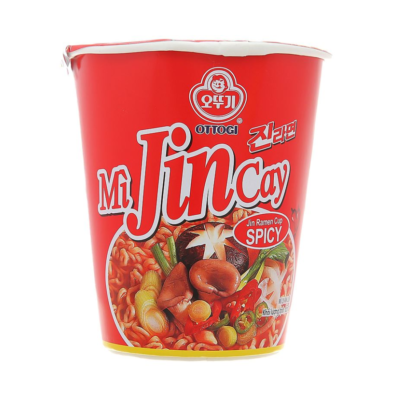 Ottogi Jin Ramen Spicy Cup 65g (3)