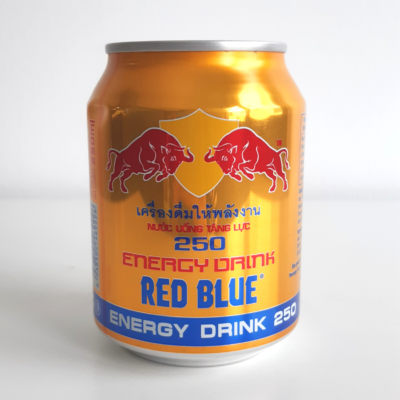 Red Blue Energy Drink 250ml x 24 Cans