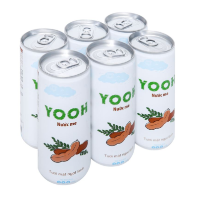 YOOH Tamarind Juice 240ml x 24 Cans
