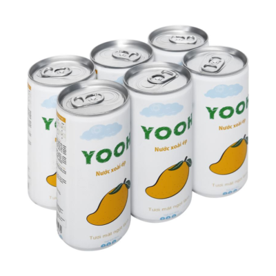 YOOH Mango Juice 240ml x 24 Cans