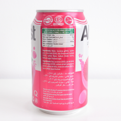 ABEST LYCHEE JUICE 330ml x 24 cans