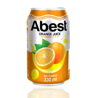 Abest Orange Juice 330ml x 24 cans