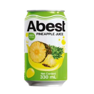 ABEST PINEAPPLE JUICE 330ml x 24 cans
