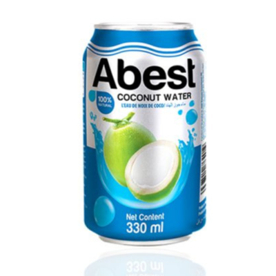 ABEST COCONUT WATER 330ml x 24 cans