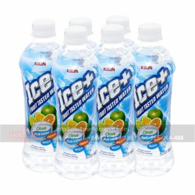 Kirin Ice+ fruit tasted Water - Citrus 490ml x 24 (1)