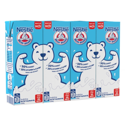 Nestle Nutristrong Fresh Milk 180ml x 4 x 12 Blocks