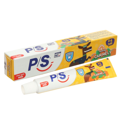 P/S Kids Orange Flavor 45g x 120 Tubes, 2 - 6 Years old