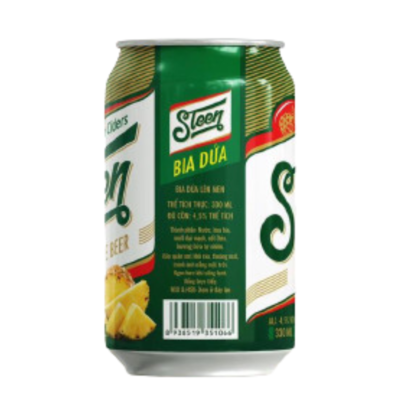 Steen Beer Premium (Made From Pineapple), 4.5 VOL 330ml x 24 cans