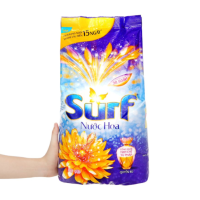 Surf Aqua Glamor Fragrance Detergent Powder 5.5kg x 3 Bag (1)