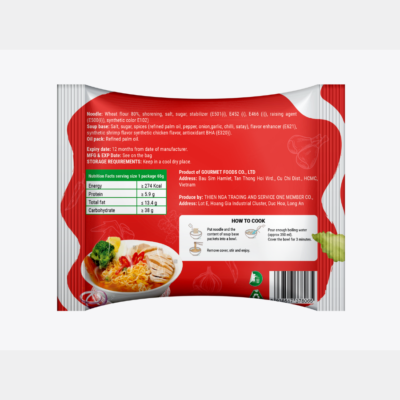 Yummy Yummy Instant Noodle Shrimp Chicken Flavor 85g x 30 Bags