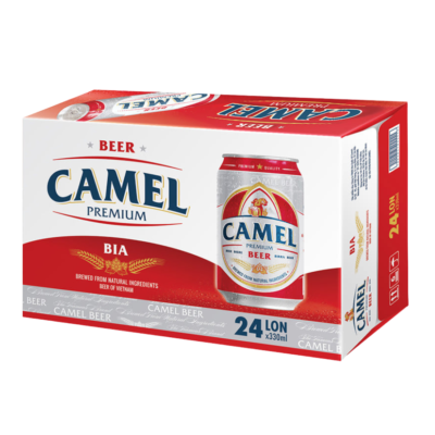 Red Camel Beer, 4.9 VOL 330ml x 24 cans